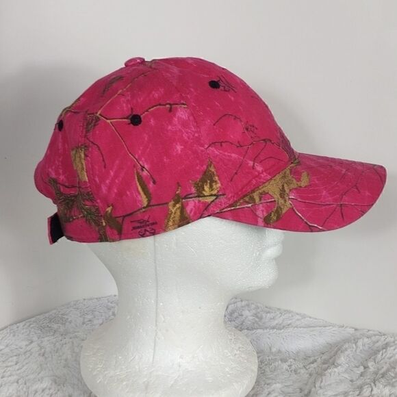 Realtree Pink Camo Ball Cap - Picture 3 of 8